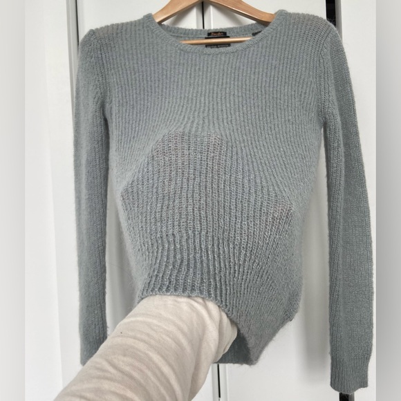 Scotch & Soda - Mohair Sweater - Blue/ Grey - Size Small - Excellent Shape - Picture 11 of 17